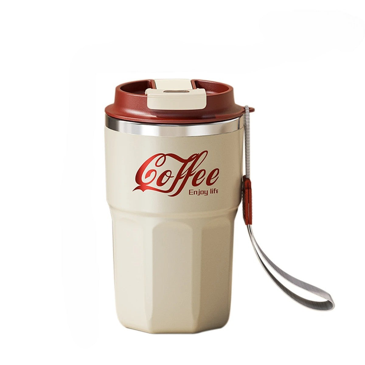 Taza Retro "coffee" Acero Inoxidable
