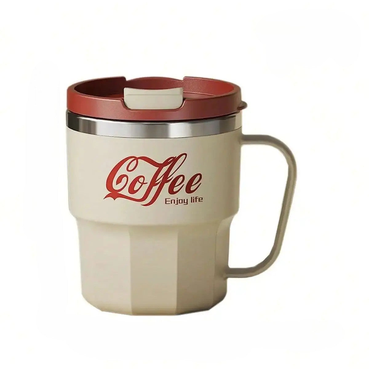 Taza Retro "coffee" Acero Inoxidable