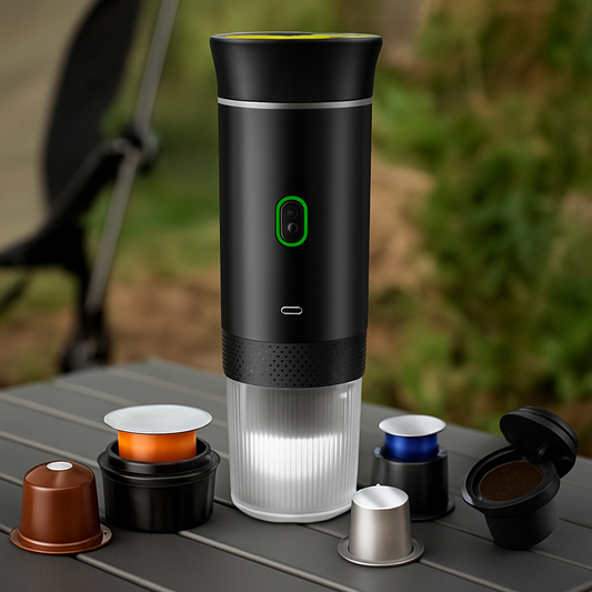Cafetera Espresso Portátil Inalámbrica 3 en 1