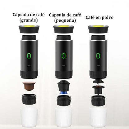 Cafetera Espresso Portátil Inalámbrica 3 en 1